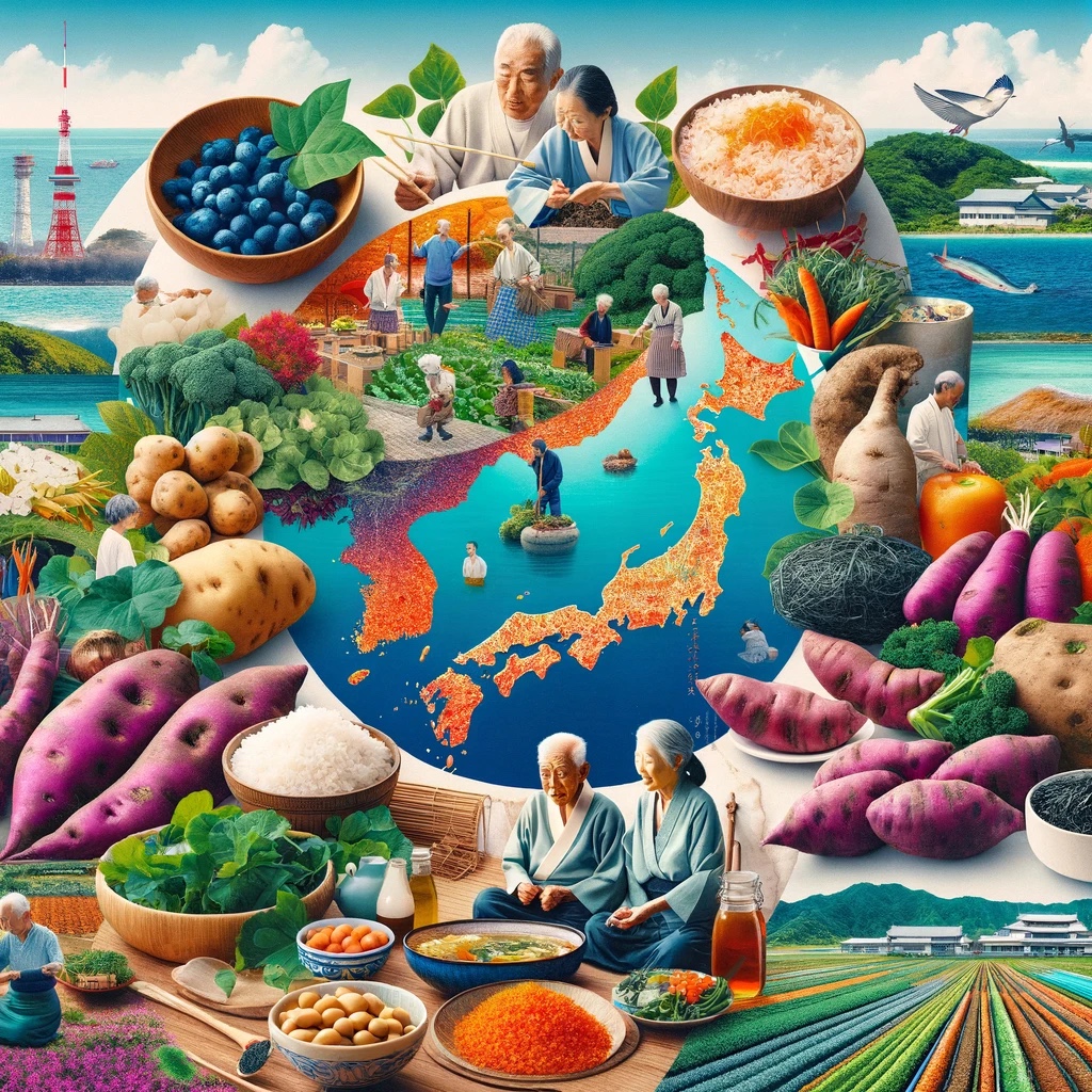 Blue Zone Okinawa’s Geheimrezept für ein längeres Leben: Entdecke die Weisheiten der Blue Zone