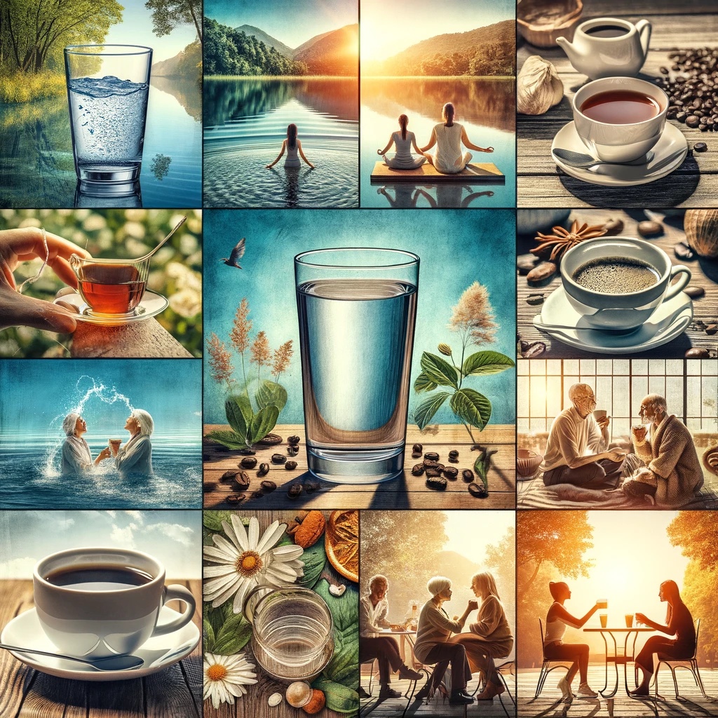 Liquid Gold: Water, Tea, and Coffee as Life Elixirs for our bodies!